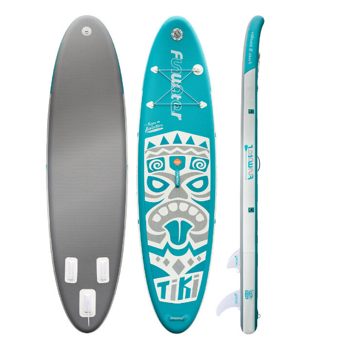 Надувная доска для серфинга "Озерно-голубой" гребная стоячая для водных лыж