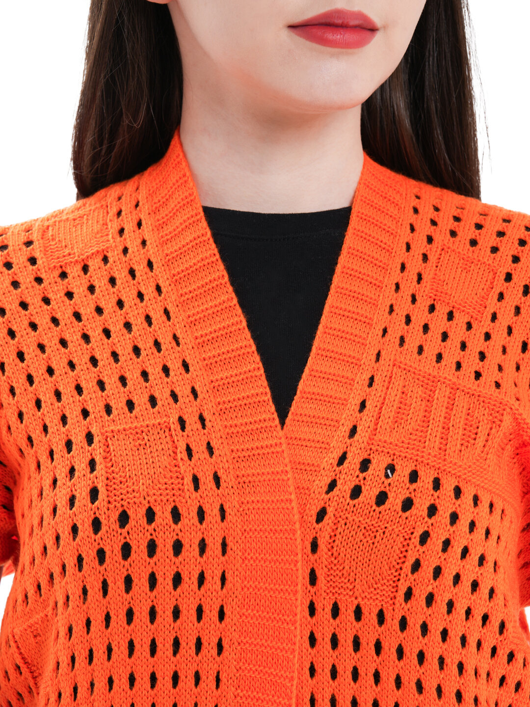 Кардиган Didov TRIKO 2432, размер 44-52, алый — фото 1