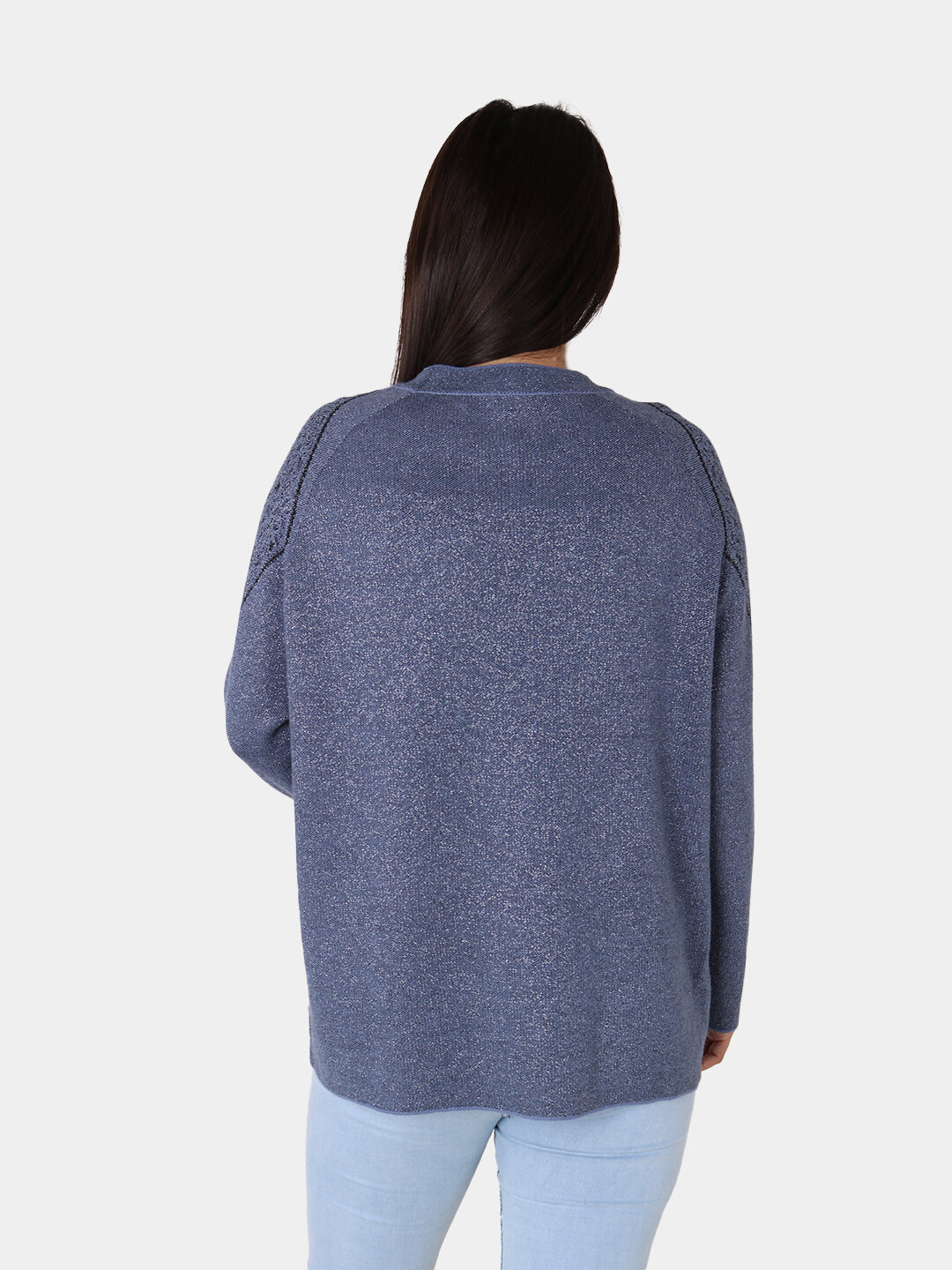 Свитер размер One Size, , темно-синий — фото 1