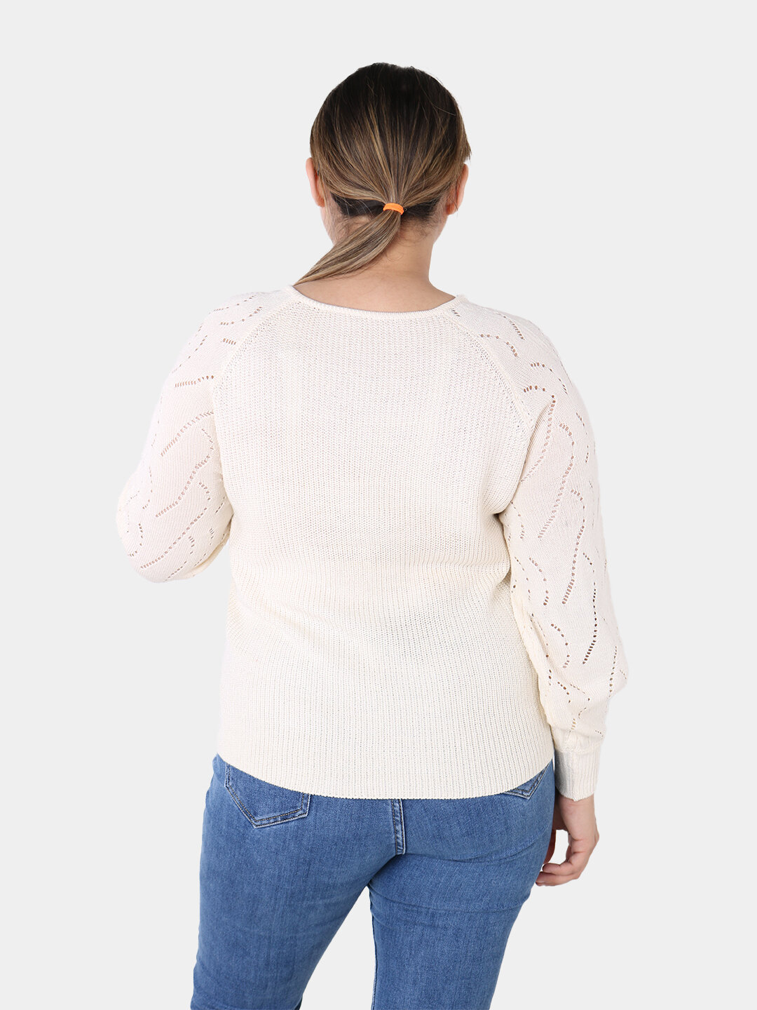 Свитер размер One Size, , молочный — фото 1