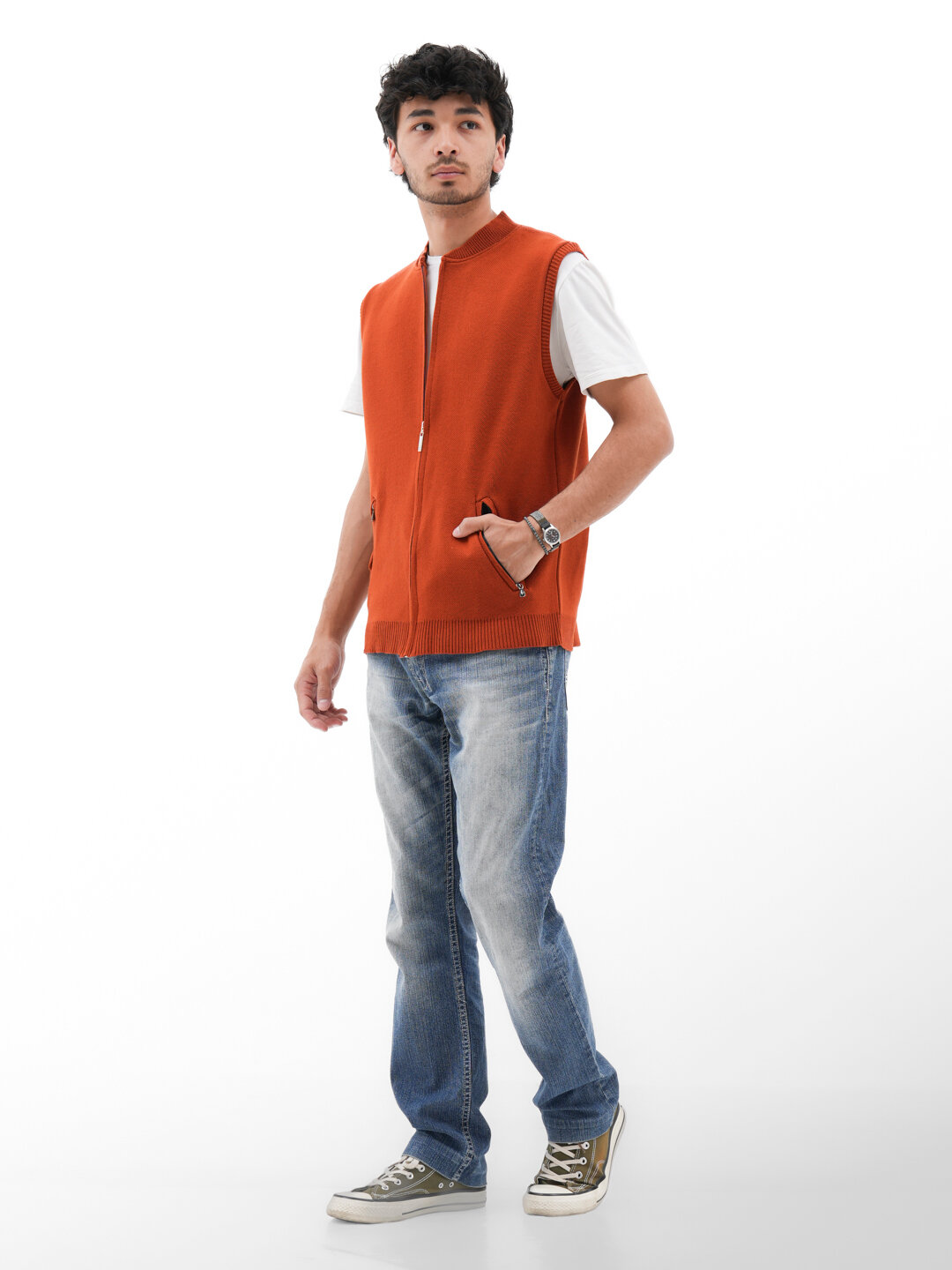 Жилет Didov TRIKO 8706, размер XL, рыжий