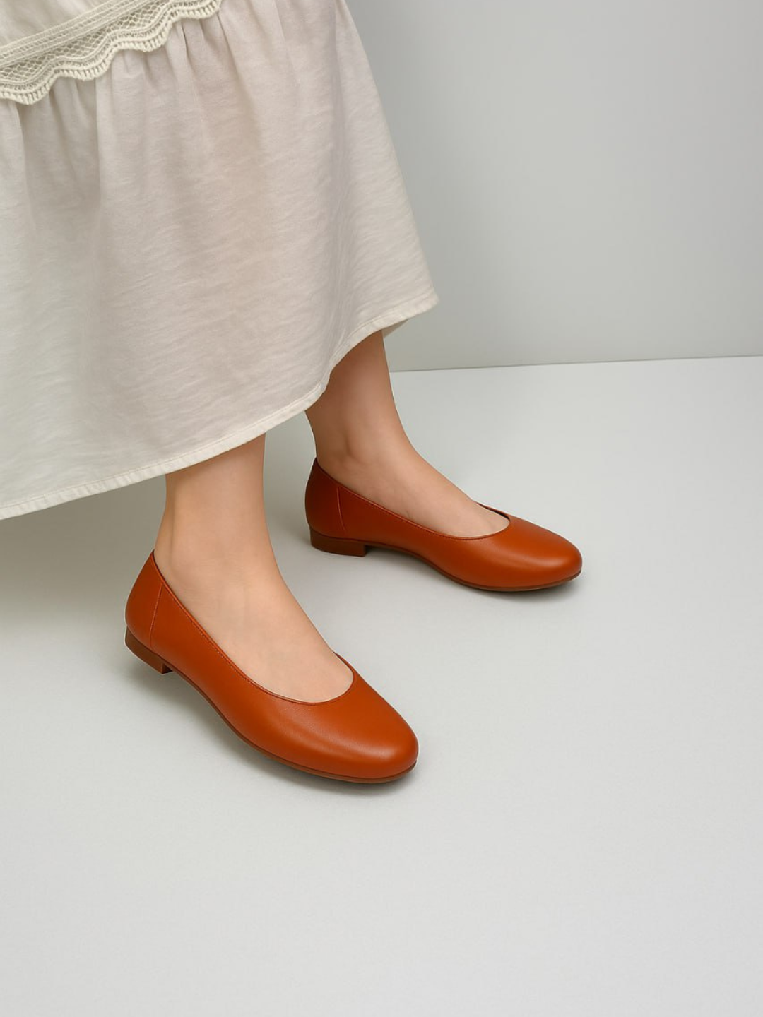 Балетки Скороход Classik, comfort, office, размер 36-42, orange