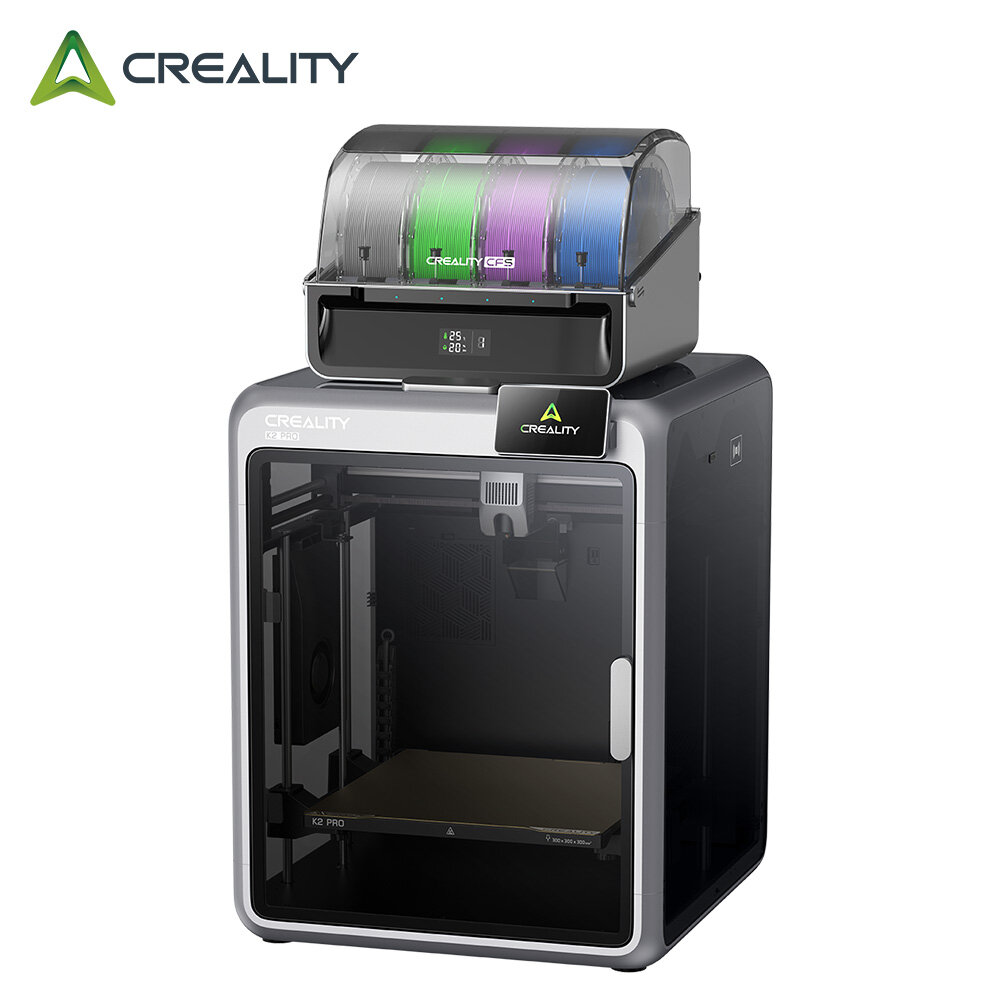 3D-принтер CREALITY K2 Pro Combo, многоцветная печать, высокоскоростная печать 600 мм/с, 300 ×300× 300 мм