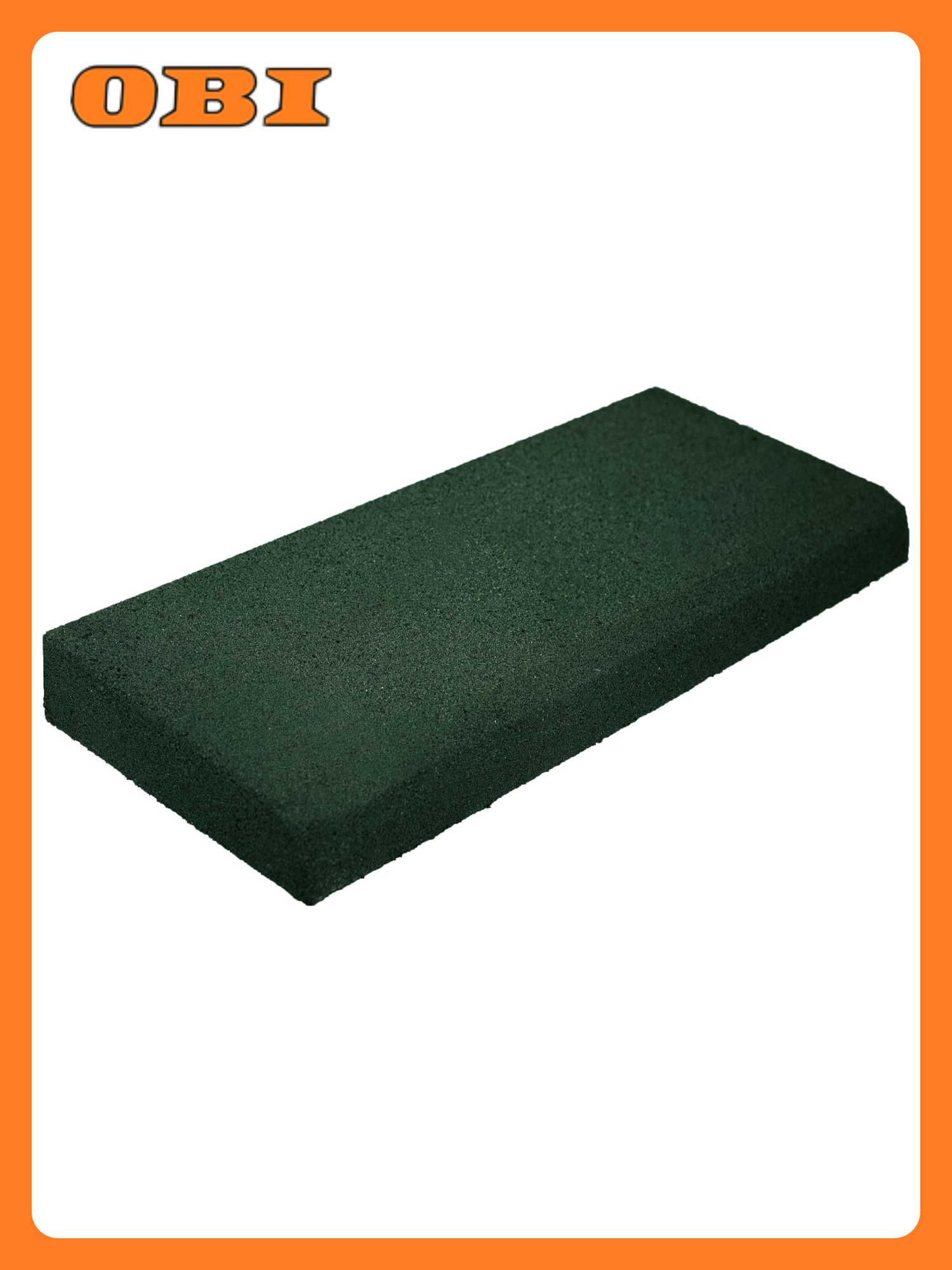 Бордюр Витолит зеленый 50x20 см