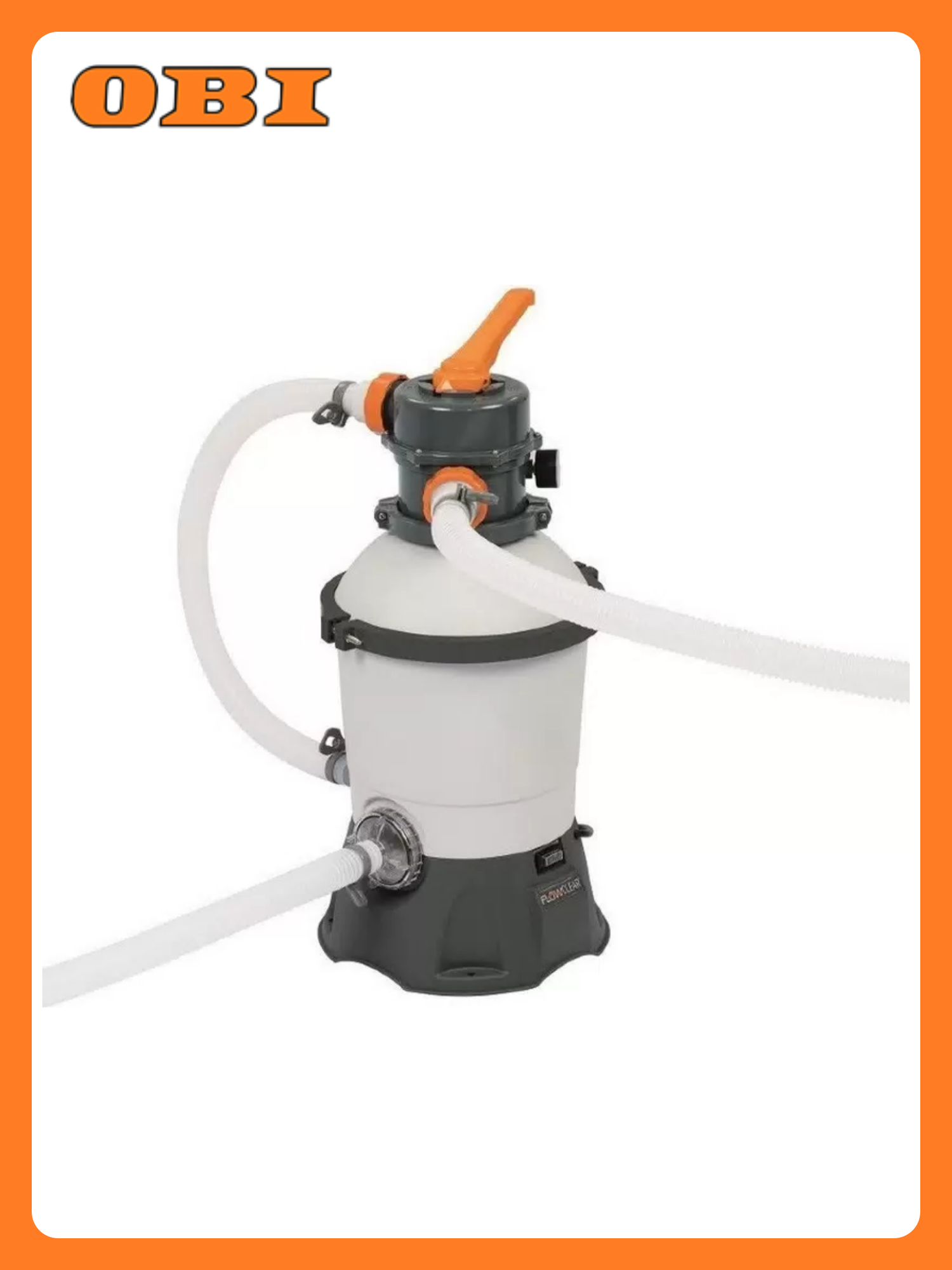 Фильтр-насос песочный BestWay 3028 для всех типов 3028л/ч мощность 85Вт