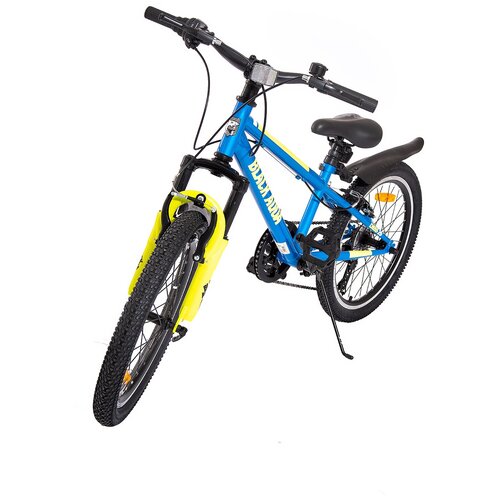Детский подростковый спортивный городской прогулочный велосипед на 20 колесах Black Aqua Cross GL-105V