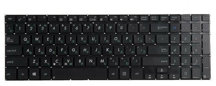 Клавиатура для ноутбука Asus VivoBook K551L, K551LA, K551LB, K551LN, S551L, S551LA, S551LB, S551LN, V551L, V551LA, V551LB, V551LN, V551, K551,
