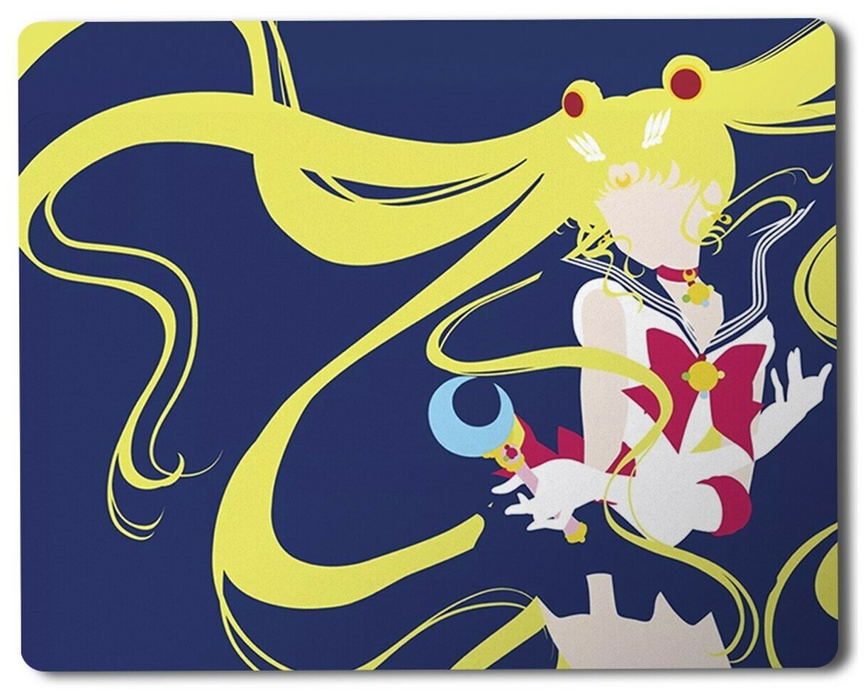 Геймерский коврик Sailor Moon Сэйлор мун, аниме, винкс, чародейки, персонаж 1