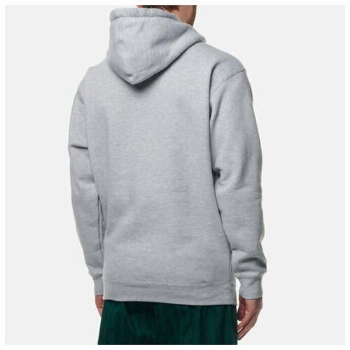 фото Мужская толстовка alltimers core skater hoodie серый , размер l