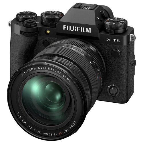 Fujifilm X-T5 Kit XF 16-80mm F4 R OIS WR Black