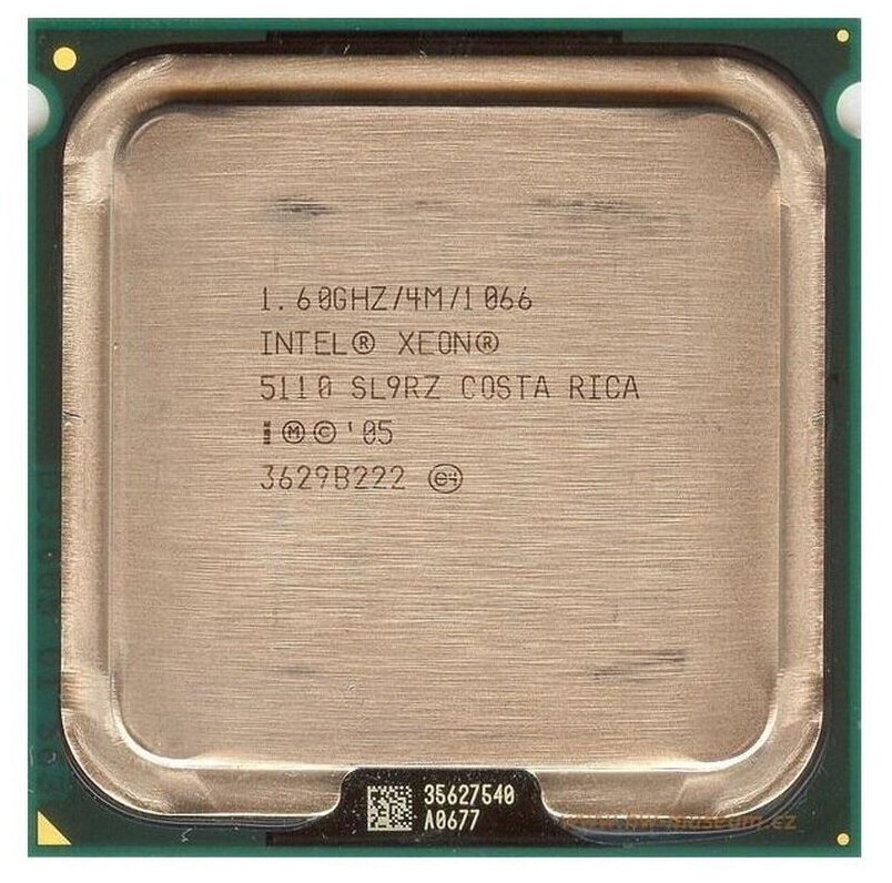 Процессор Intel Xeon 5110 Woodcrest LGA771 2 x 1600 МГц