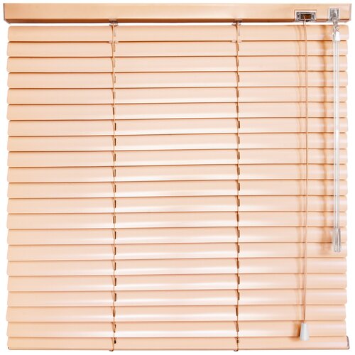 Горизонтальные жалюзи Сангард 110х160 персик