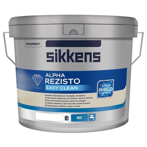 SIKKENS ALPHA REZISTO EASYCLEAN, 5л, W05-белая