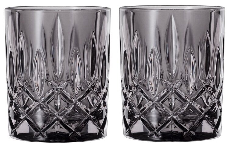 Набор низких стаканов 2 шт, серый, 295 мл, "Noblesse", Nachtmann, 104245