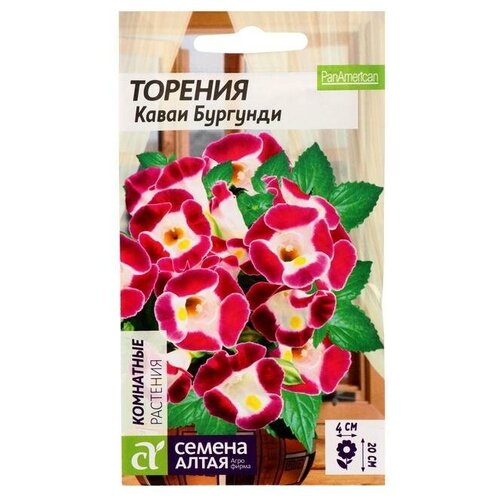 Семена цветов Торения Каваи Бургунди, 5 шт