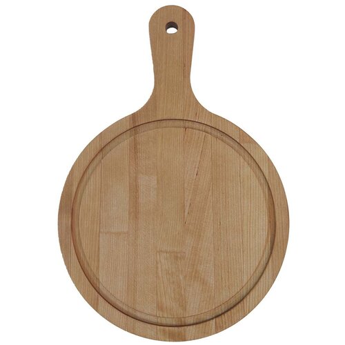 Доска разделочная 25х17х1 см, массив берёзы, покрыта маслом 381005