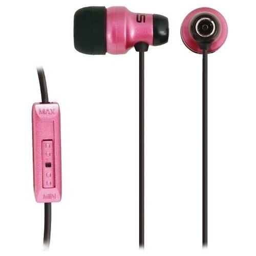 Koss KE29P внутриканальные розовые 15Гц-20кГц 16Ом 100 дБмВт 35мм кабель 12 м рег громк 382000₽