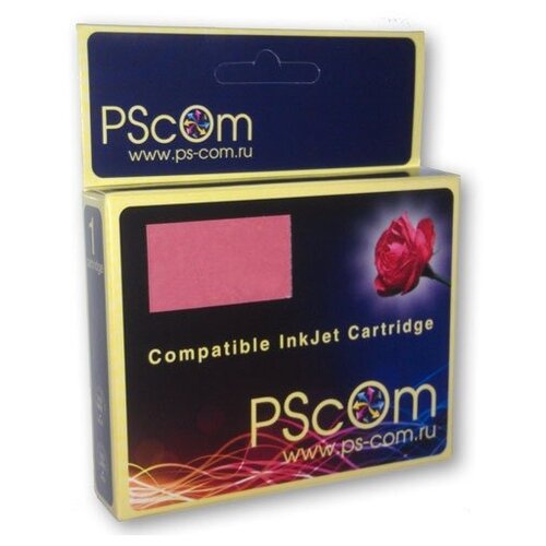  Картридж Ps-Com желтый (yellow) совместимый c Epson T7014 XXL / C13T701440, ресурс 3400 стр.