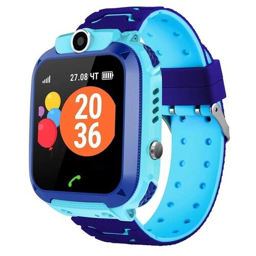 Детские смарт-часы Geozon Kid G-W21BLU 144 TFT SIM камера GPS 430 мАч голубые 789800₽