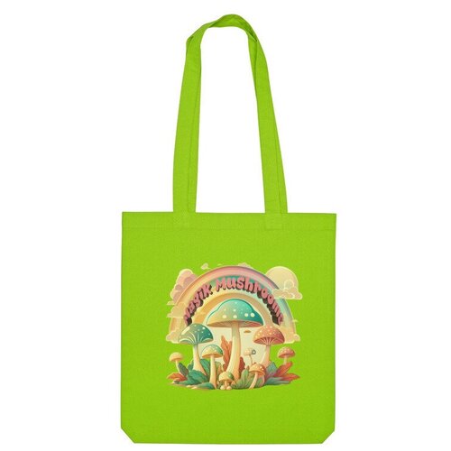 фото Сумка шоппер us basic, зеленый