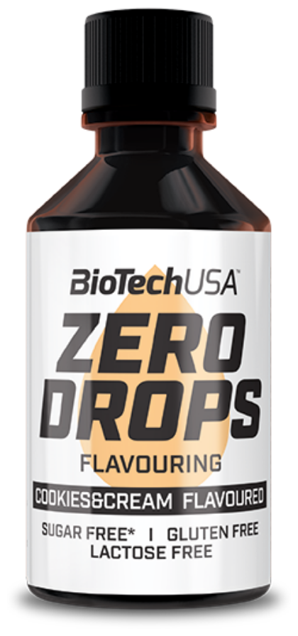 BioTechUSA Zero Drops 50 мл, печенье