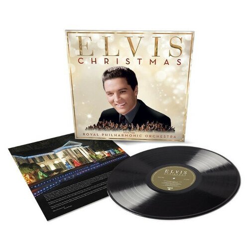 Elvis Presley with The Philharmonic Orchestra – Christmas (LP) wooden christmas door hanging oranments merry christmas decorations for home santa claus pendant navidad noel new year xmas gift