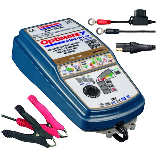 Зарядное устройство OptiMate 7 SELECT GOLD 1x10А 12V TM250 v3 3727500₽
