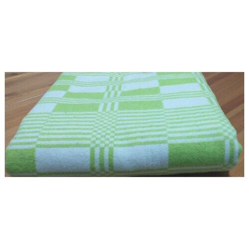 Одеяло байковое 100х140 Синяя клетка