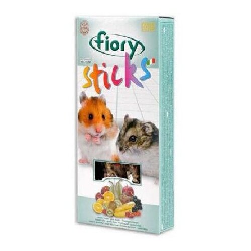 Fiory Sticks палочки для хомяков, с фруктами 100 гр (2 шт) палочки для хомяков fiory sticks с фруктами 2х50 г
