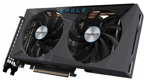 Видеокарта GIGABYTE GeForce RTX 3060 Ti EAGLE OC LHR GV-N306TEAGLE-8GD 20