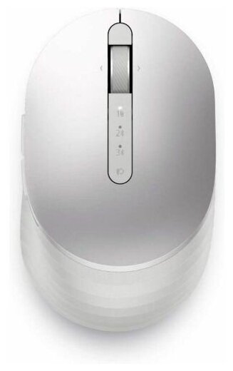 Мышь беспроводная Dell MS7421W светло-серый оптическая 4000dpi беспроводная BT Radio 7but