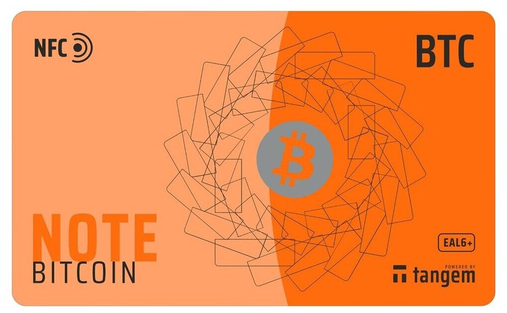 Криптокошелек Tangem Note Bitcoin (TG109)