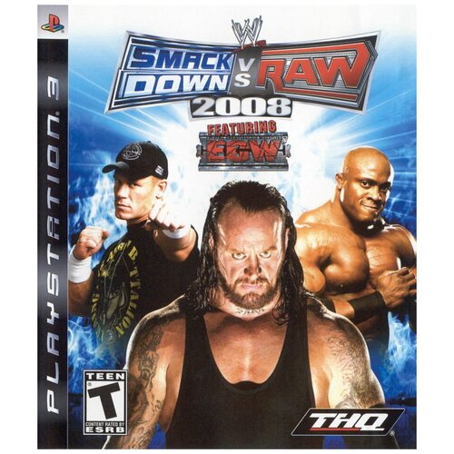 WWE SmackDown vs Raw 2008 (PS3) английский язык wwe smackdown vs raw 2011 psp английский язык