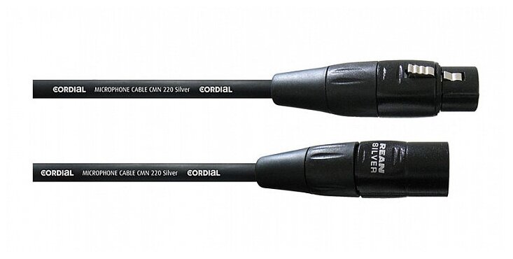 Cordial CIM 1.5 FM микрофонный кабель XLR female - XLR male 1.5м