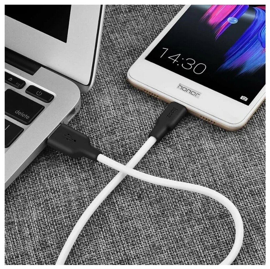 Кабель Hoco X21 Plus USB - MicroUSB