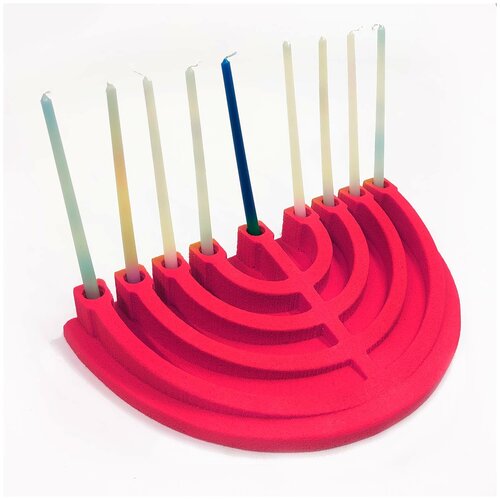 Ханукальный Менора Девятисвечник (Светильник) Подсвечник