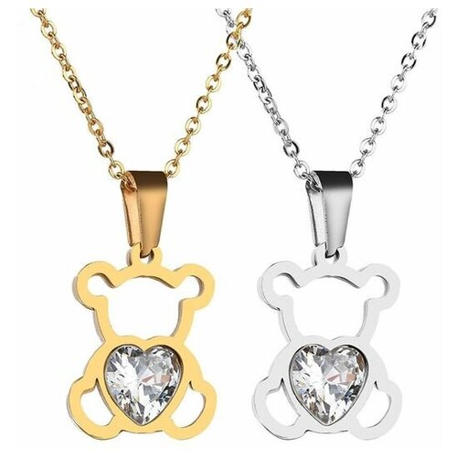 фото Парные кулоны "мишки с сердцем" подарки-любимым.рф