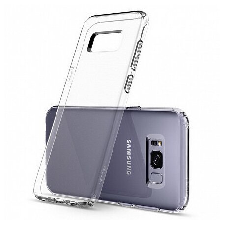 Чехол для Samsung S8 силиконовый прозрачный