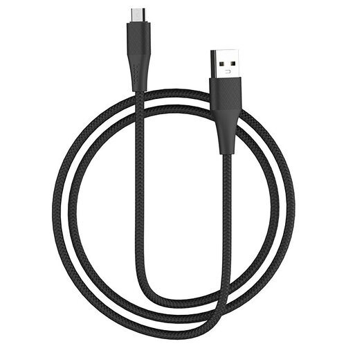 Кабель USB HOCO X32 Excellent, USB - MicroUSB, 2А, 1 м, черный, Быстрая зарядка сетевой адаптер питания hoco c72q glorious black зарядка qc3 0 18w usb порт кабель microusb черный
