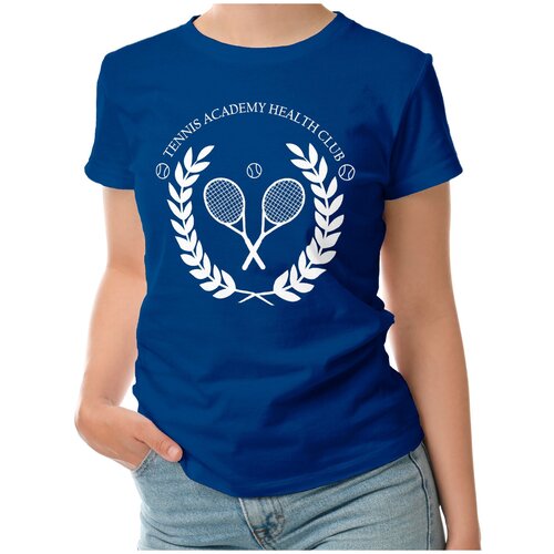 фото Футболка roly, размер l, синий