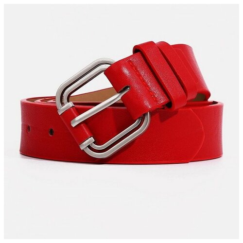 фото Ремень сима-ленд, размер 105, красный сима-лэнд