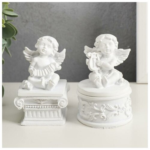 Шкатулка полистоун 