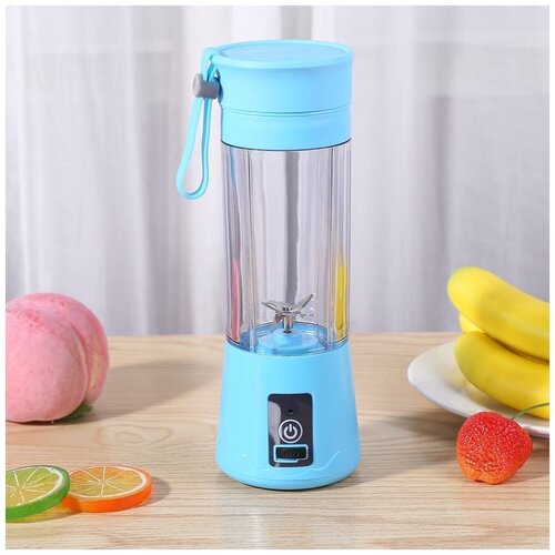 Портативный мини-блендер для смузи и коктейлей USB Голубой 99900₽