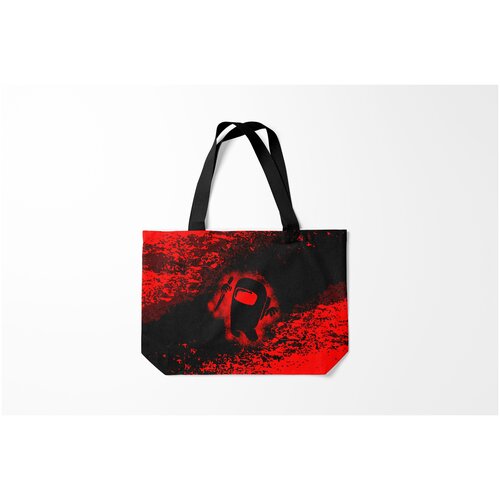фото Сумка-шоппер / 46х35 см / геймерам / among us impostor. burnettie