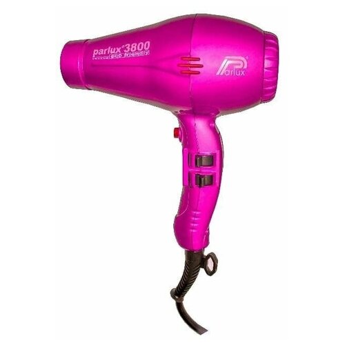 Фен Parlux 3800 CeramicIonic 2100 Вт ионизация 2 насадки pink 840600₽