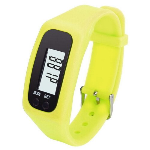 Электронные фитнес-часы с шагомером подсчётом калорий и пройденного расстояния Aspect M1 жёлтые 44500₽