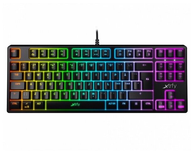 Клавиатура Xtrfy K4 RGB Tenkeyless XG-K4-RGB-TKL-R-RUS