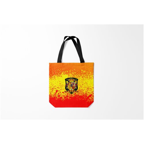 фото Сумка-шоппер / 40х40 см / футбол / сборная испании burnettie