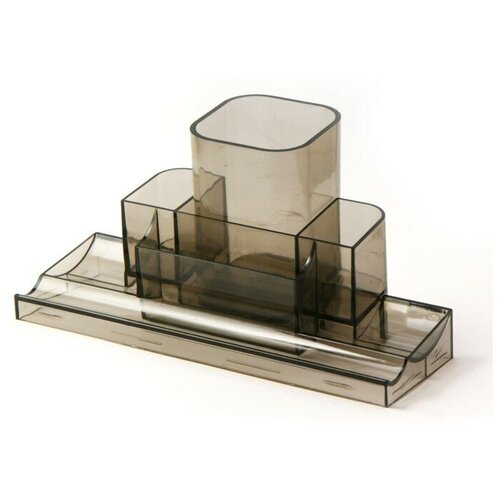 Подставка-органайзер Башня без наполнения дымчатая 758₽