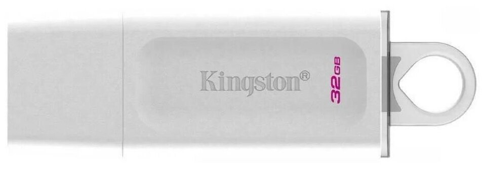 USB флешка 32Gb Kingston DataTraveler Exodia USB 3.2 Gen 1 (USB 3.0) white